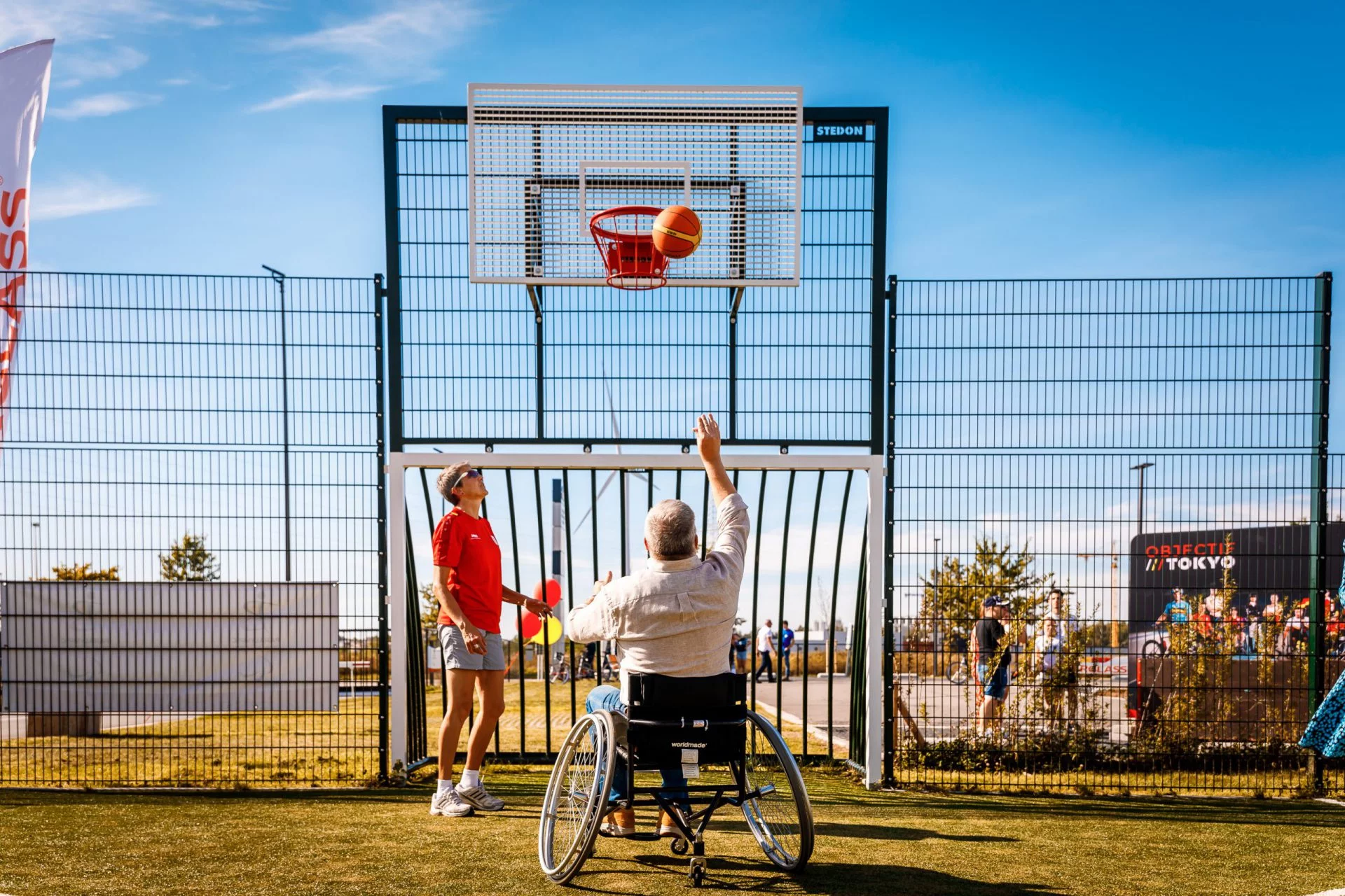 Sporten tijdens de Carglass familiedag